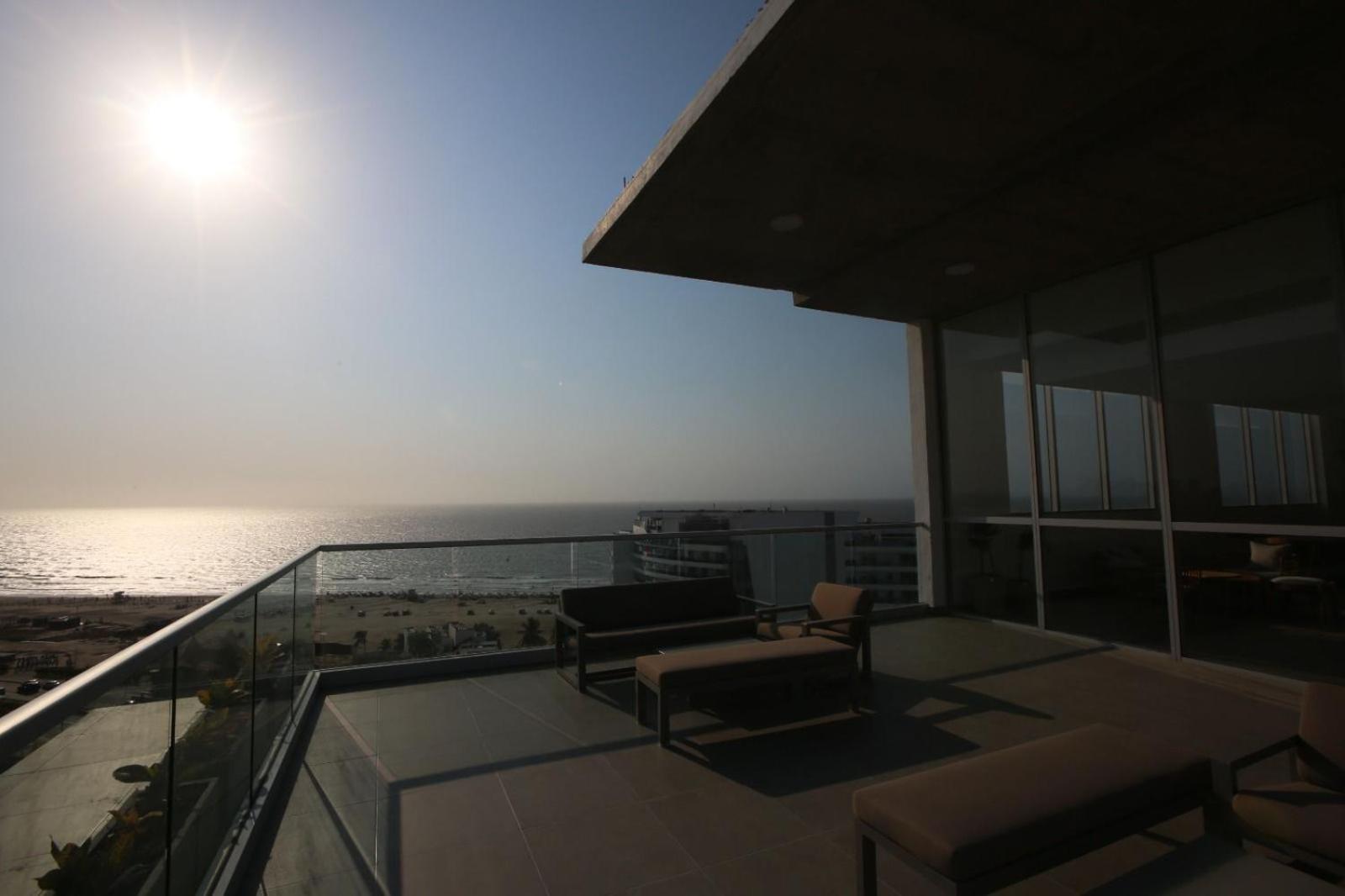 Apartamento De Lujo Frente Al Mar Con Piscina Cartagena Eksteriør bilde