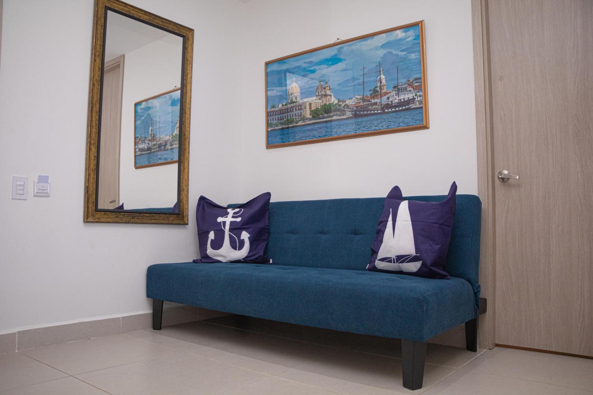 Apartamento De Lujo Frente Al Mar Con Piscina Cartagena Eksteriør bilde